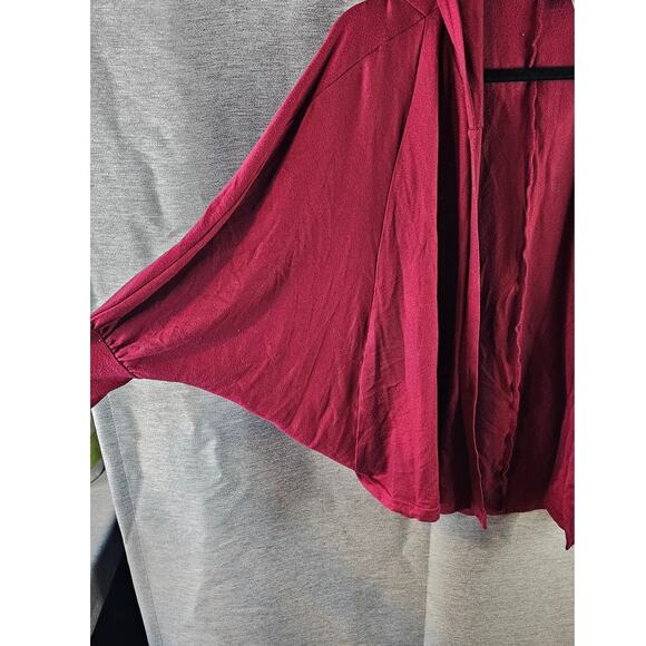 Harry Potter Sz M Hogwarts Gryffendor Red Cape Hooded Caplet - Picture 4 of 5